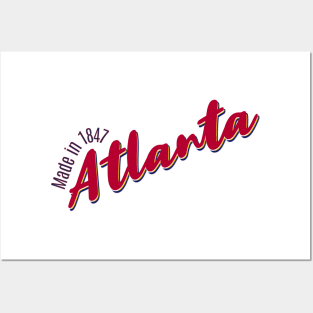 Atlanta in 1847 Posters and Art